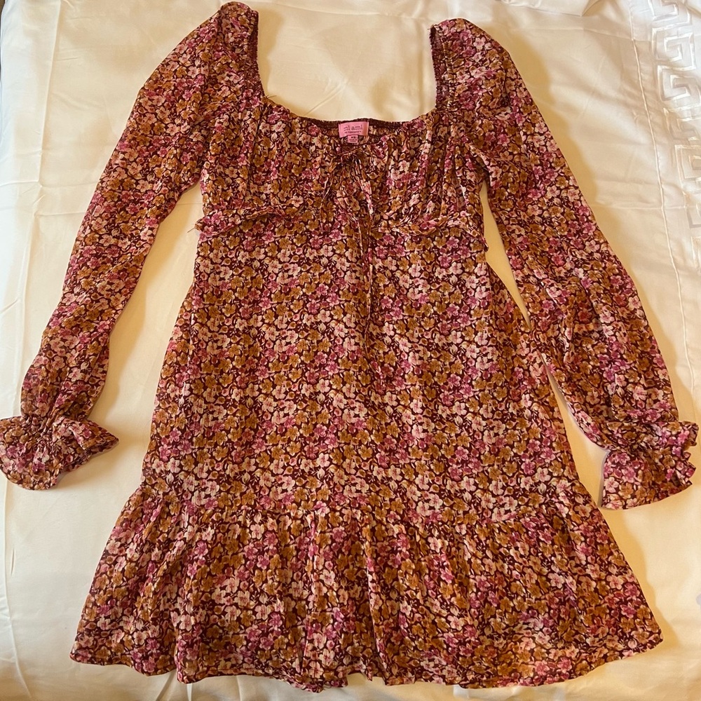 Floral Pink Dress
